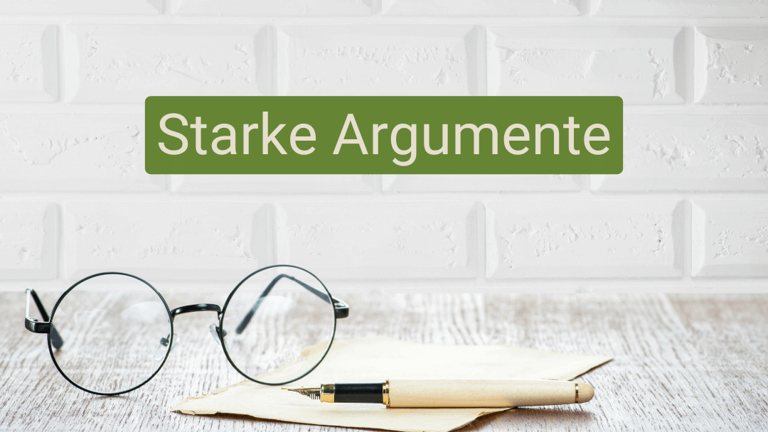 Klar argumentieren – statt vom Hölzchen aufs Stöckchen
