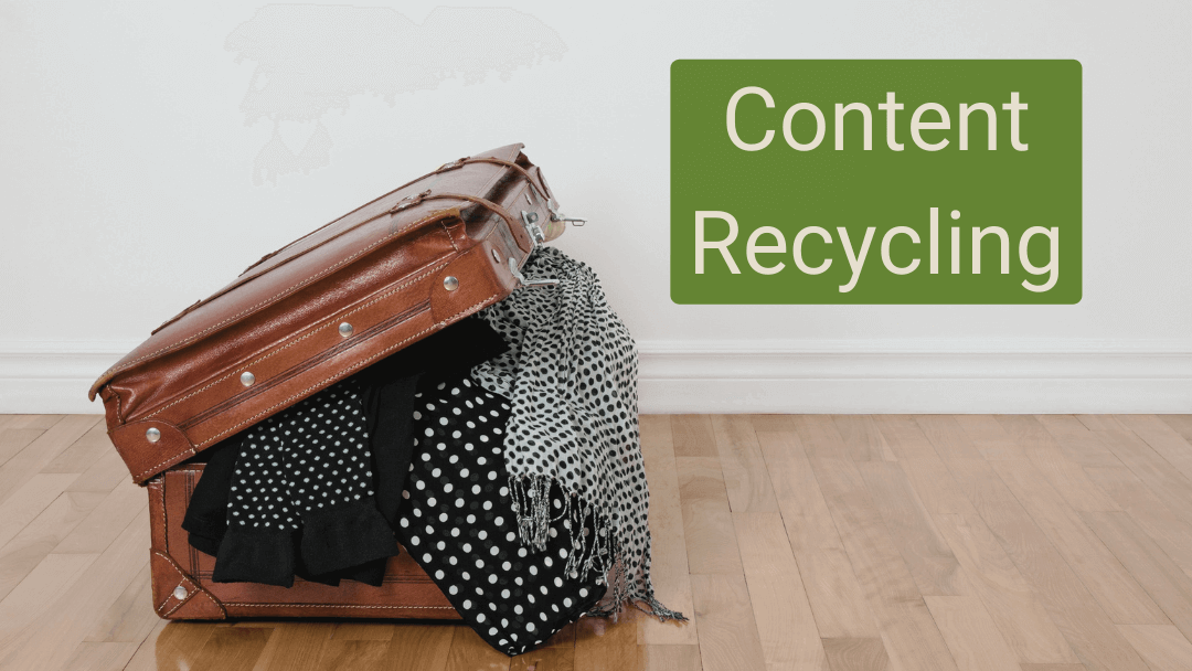 Content-Recycling: Alten Inhalten neues Leben einhauchen
