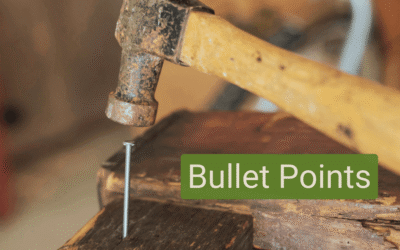 Rette deine Leser aus der Textwüste – mit Bulletpoints, die wirken