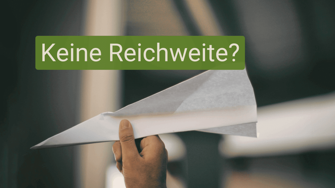 Warum bekommt mein Post keine Reichweite?